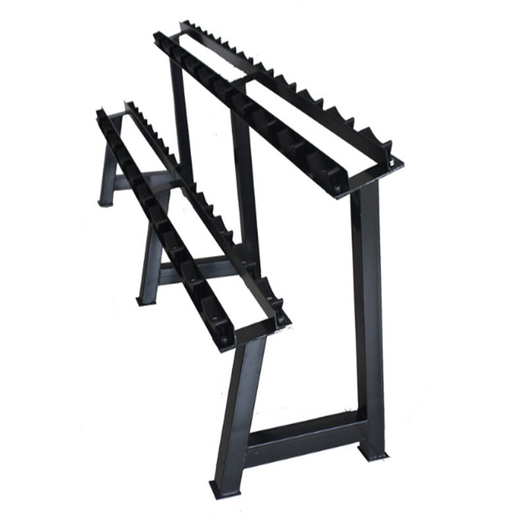 Rack di stoccaggio per manubri HEX Attrezzatura da palestra Set di manubri esagonali Rack per dieci coppie